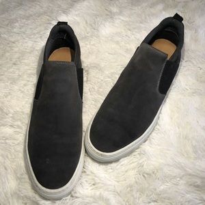 Men’s Suede Slip Ons